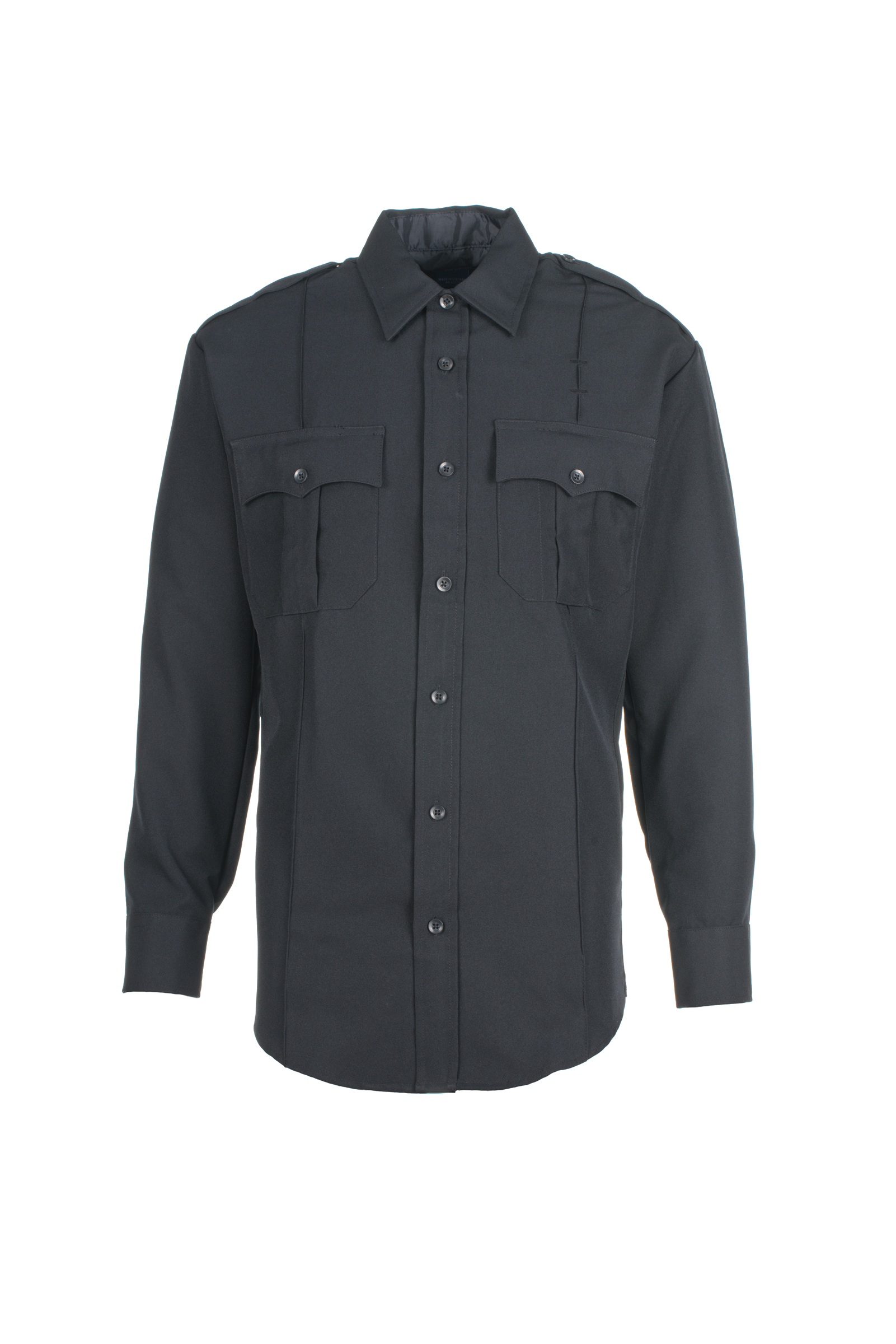 Microfiber Poly Long-Sleeve Duty Shirts (Hidden Zip) | Spiewak